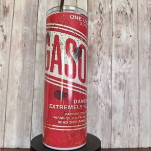 Vintage “look” Gasoline Tumbler